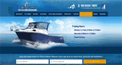 Desktop Screenshot of chiversmarine.com.au